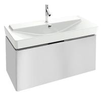 Тумба под раковину Jacob Delafon Reve 117.3 EB1133-G1C Белый Блестящий Лак