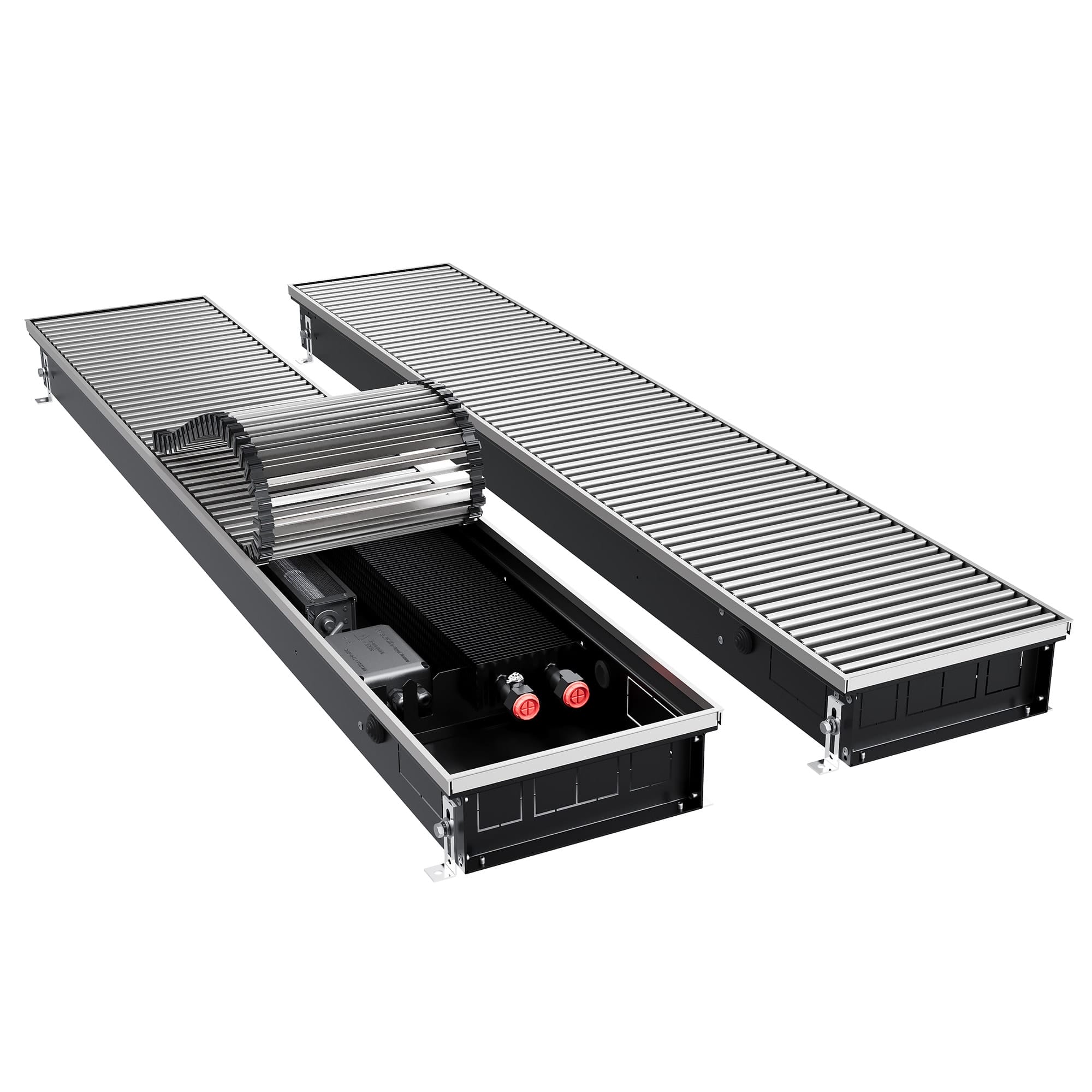 Конвектор внутрипольный Royal Thermo ATRIUM TURBO-90/250/900-DG-U-NA