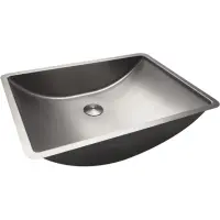 Раковина Abber Wasser Kreis AF2405SP 53x38 см, встраиваемая снизу, сатин
