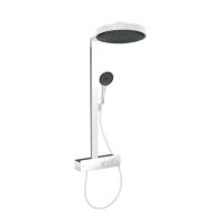 Душевая стойка hansgrohe Rainfinity Showerpipe 26853700 с термостатом белая матовая