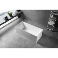 Акриловая ванна Abber AB9274-1.5 150x70 см, отдельностоящая, белый