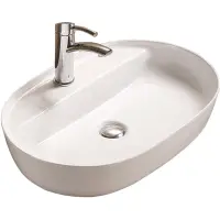 Раковина-чаша CeramaLux 78325XS 51,5x40 см, накладная, белый