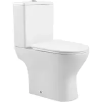 Унитаз-компакт Aquatek Леон AQ2785T-00 торнадо, с сиденьем микролифт, белый