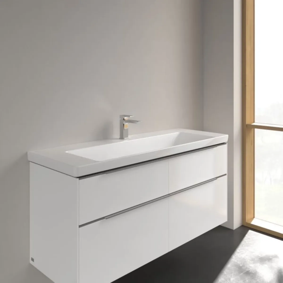 Раковина 130x47,5 см Villeroy & Boch Subway 3.0 4A70D201