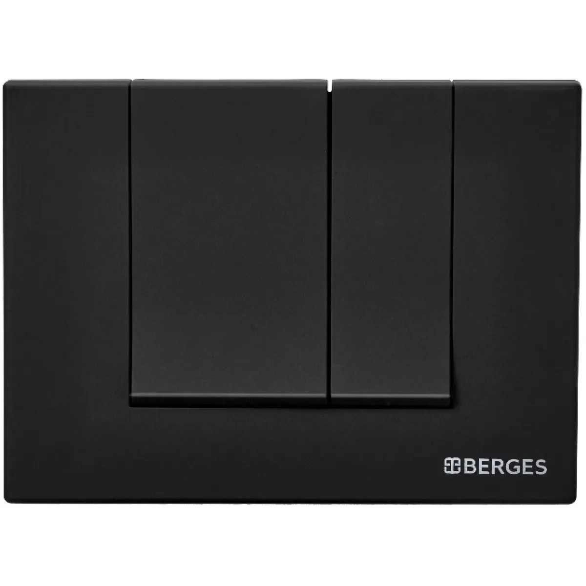 Инсталляция для унитаза Berges Novum S5 040245 с кнопкой смыва, черный матовый