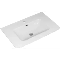 Раковина Misty Calipso RCW-140280WH 80x50 см, накладная, белый