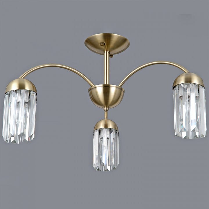 Люстра на штанге ILLUMICO LYRA IL0599-3CSQ-24 AB LYRA