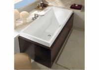 Квариловая ванна Villeroy&Boch Squaro 180x80 UBQ180SQR2V-01