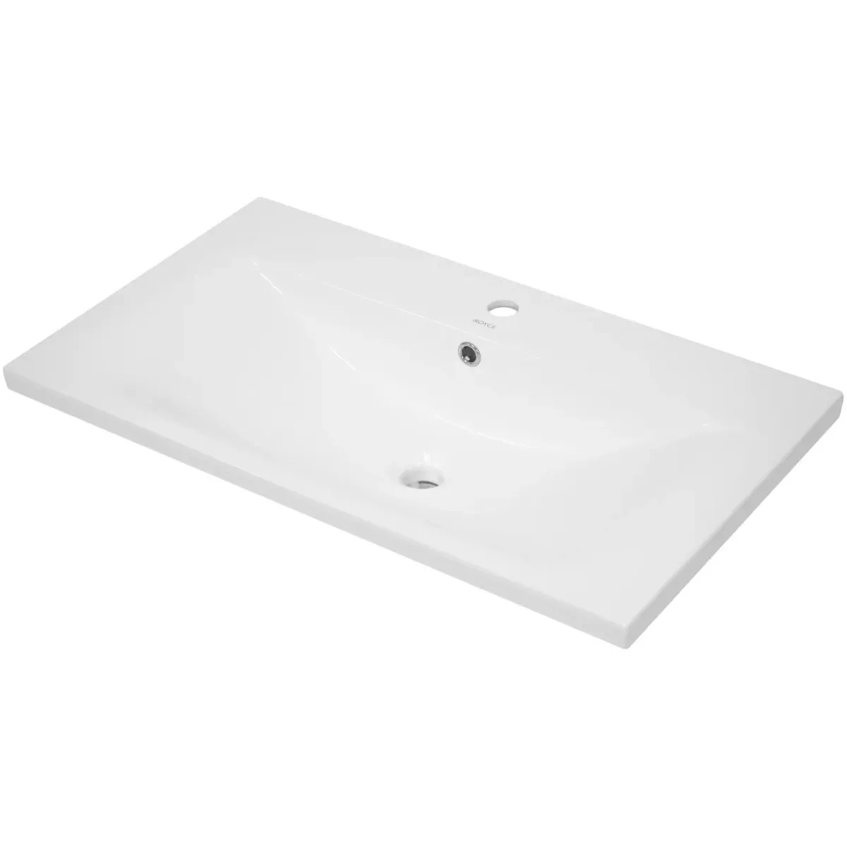 Раковина Misty Abby RCW-140380WH 81x46,5 см, накладная, белый
