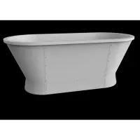 Акриловая ванна BelBagno BB35-CF36 167,6x78 см, отдельностоящая, серый матовый