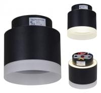 Накладной светильник Reluce Technical 53004 53004-9.5-001IL GX53+LED3W BK