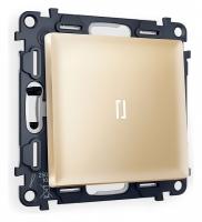 Выключатель проходной одноклавишный с подсветкой Ambrella Volt Quant MA602035