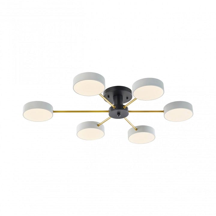 Потолочная люстра Arte Milano Ferrara 252006/6 Bk/Wh