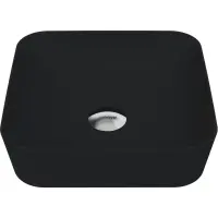 Раковина-чаша Creavit Ultra UL040-00SM00E-0000 40x40 см, накладная, черный матовый