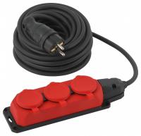 Удлинитель Эра  UK-3e-3x1,5-10m-IP44(KG)
