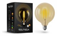 Лампа светодиодная Voltega шар (Globe) E27 8Вт 2800K 6838