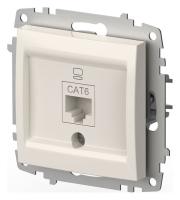 Розетка Ethernet RJ-45 без рамки Elbi Eleсtriс Zena Vega 609-010200-247