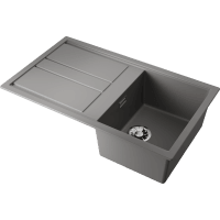 Кухонная мойка Omoikiri Kitagawa 86 4993807 leningrad grey