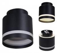 Накладной светильник Reluce Technical 53001 53001-9.5-001IL GX53+LED3W BK