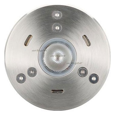 Встраиваемый в дорогу светильник Arlight KT-AQUA-COLOR-R85-9W RGB (SL 25 deg 12V) 024939