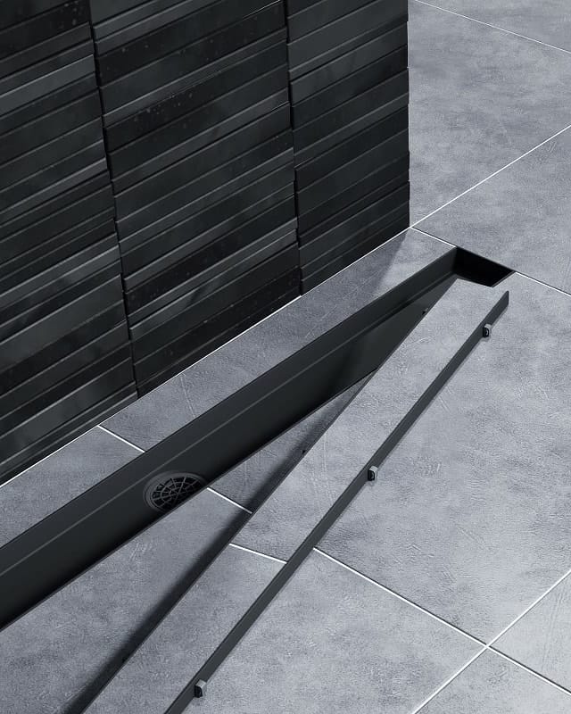 Душевой лоток Timo Drain Systems 600 DS230206/03 черный матовый