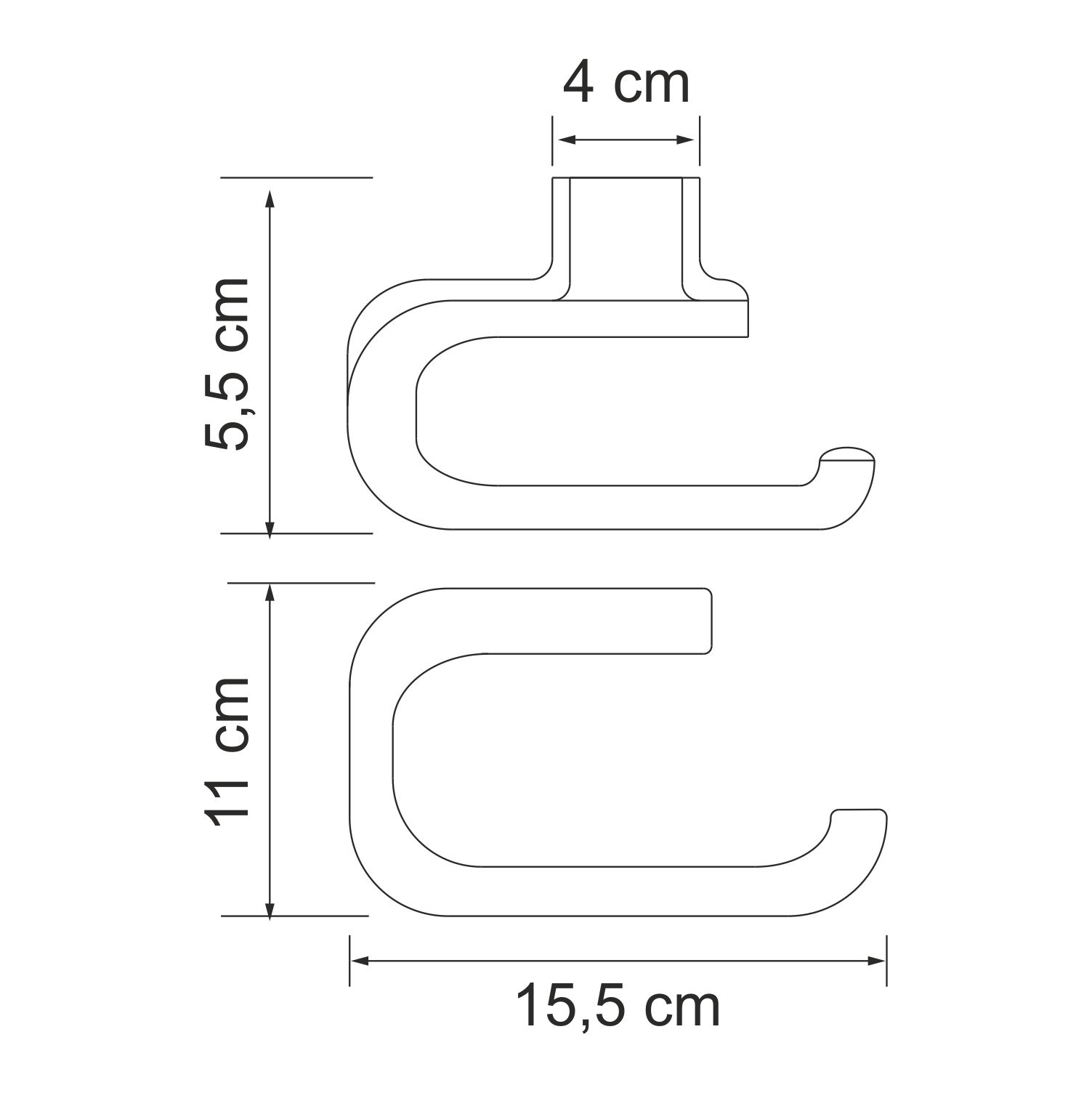 Каммель (Kammel) K-8396W Держатель туалетной бумаги