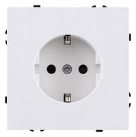 Розетка с заземлением, без рамки Kollinger Eclipse EC-014WH