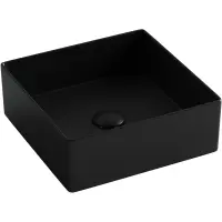 Раковина-чаша Ceramica Nova Element CN6068MB 36,1x36,1 см, накладная, черный матовый