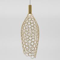 Подвесной светильник Eurosvet Ruche 90380/1 золото