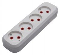 Розетка переносная разборная с заземлением Stekker Бруна 39009