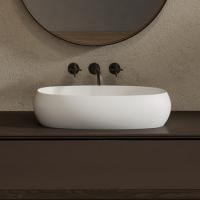 Раковина Abber Stein AS2632 белая матовая