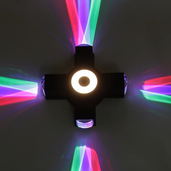 Накладной светильник Reluce  08231-9.2-005U LED3W+4*3W RGB BK