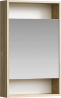 Зеркальный шкаф AQWELLA City 50 SIT0405DB дуб балтийский