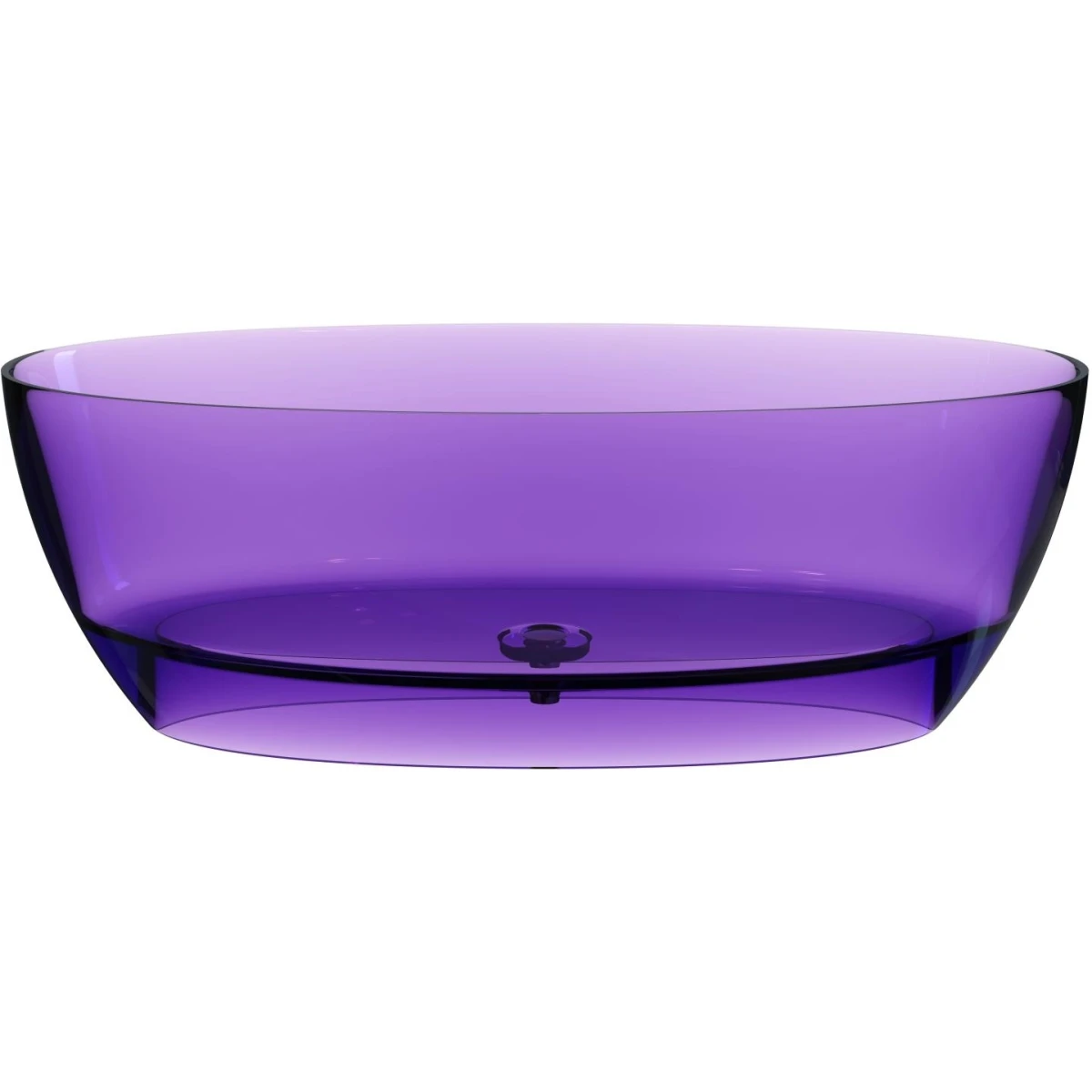 Ванна из полиэфирной смолы Cezares Relax CZR-RELAX2.0-170-79-57-AMT-PFB 168,5x80,5 см, отдельностоящая, аметист