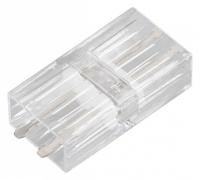 Соединитель лент линейный жесткий Arlight 048856