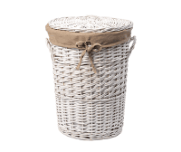 Корзина для белья с крышкой WasserKRAFT Aller WB-106-L