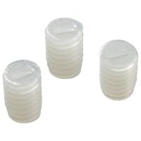 Набор из 100 креплений для рассеивателя Arlight TOP-M4x6 (PVC белый) 017487