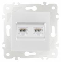Розетка Ethernet RJ-45 без рамки Arte Milano am-203 203.45-2.white