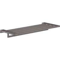 Полка для полотенец hansgrohe AddStoris 41751340 шлифованный черный хром