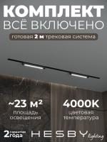 Комплект трековый Hesby Lighting Skylite №1 HSBL_kompl_S001_VI2B4K