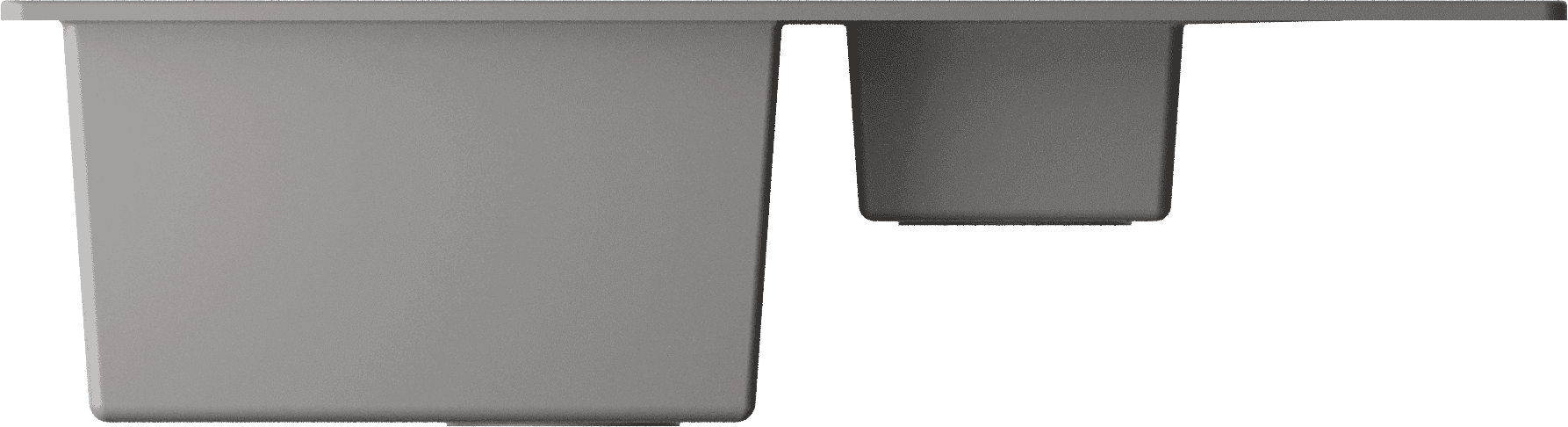 Кухонная мойка Omoikiri Daisen 78-2T 4993585 leningrad grey