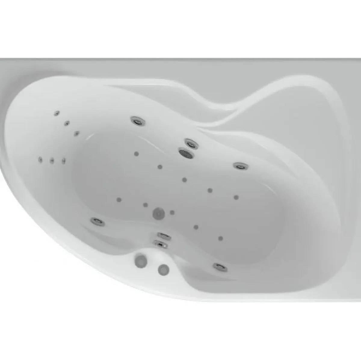 Акриловая ванна Aquatek Вега VEG170-0000253 170x105 см R, угловая, белый