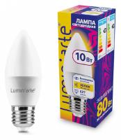 Лампа светодиодная Luminarte E27 10Вт 3000K LSTD-C37-10W3KE27