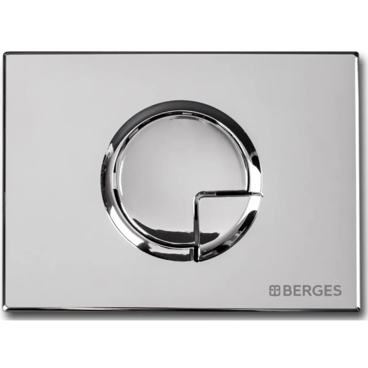 Инсталляция для унитаза Berges Novum R3 040223 с кнопкой смыва, хром