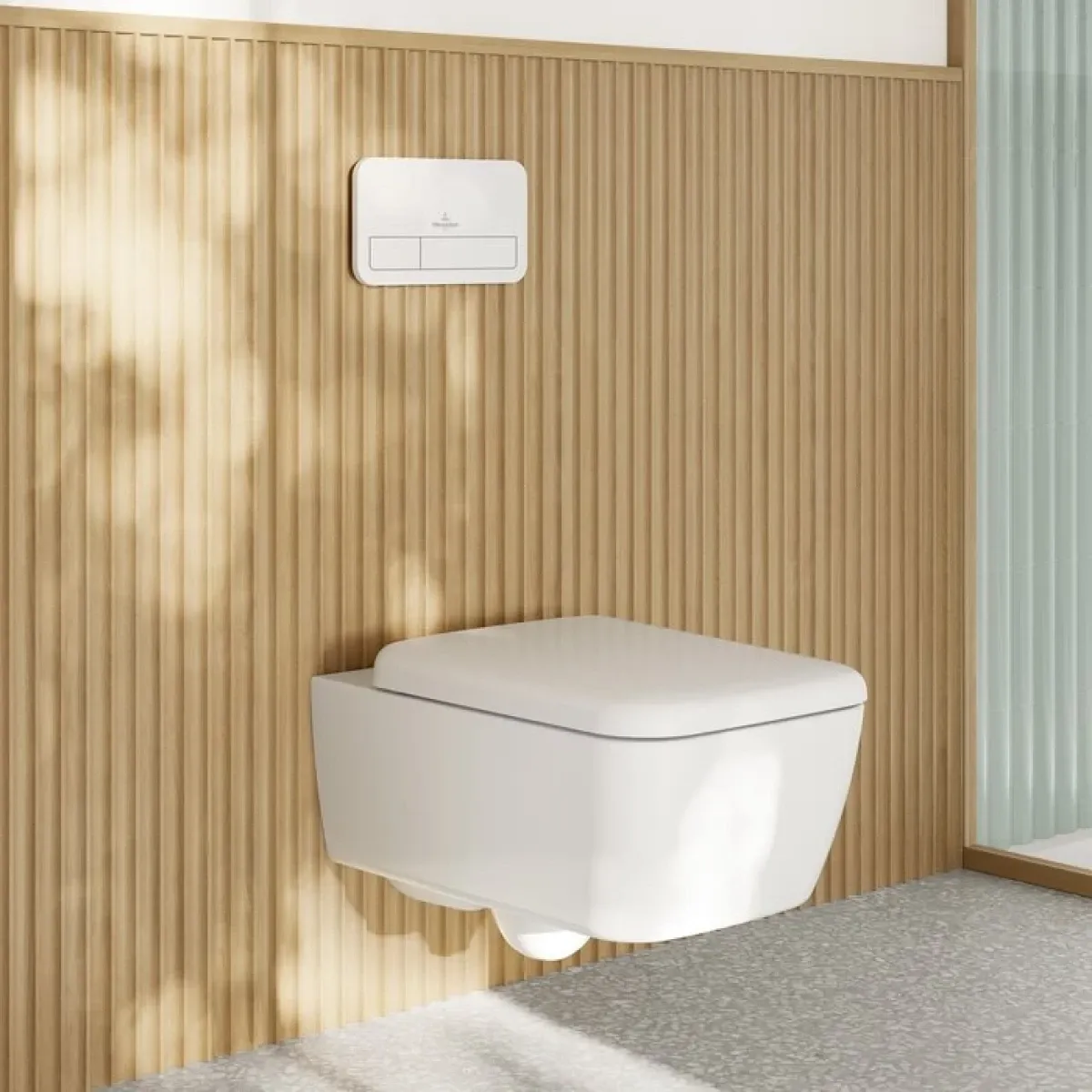 Унитаз подвесной Villeroy & Boch Skyla 4682CL01 безободковый, торнадо, с сиденьем микролифт, альпийский белый