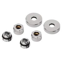 Набор подключения Royal Thermo Design 1/2" ВР - 15 мм (хром)