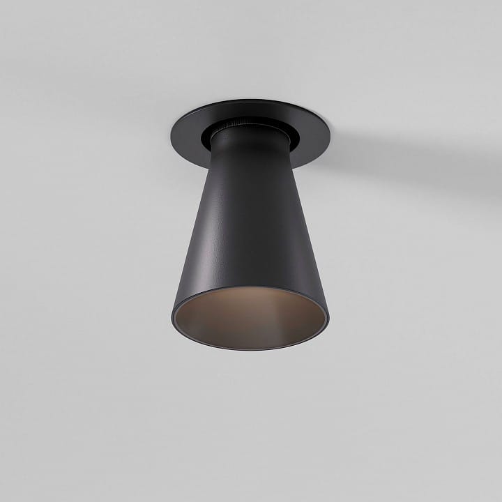 Встраиваемый светильник Elektrostandard Bell 25097/LED 8W 3000K черный