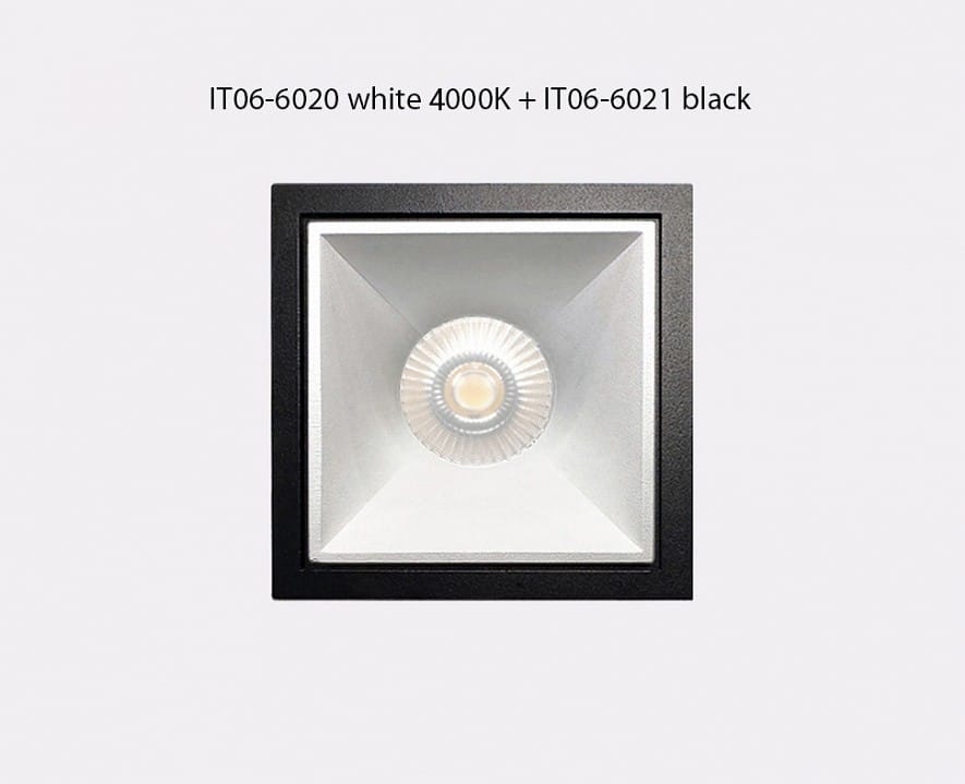 Встраиваемый светильник Italline IT06-6020 IT06-6020 white 4000K + IT06-6021 white