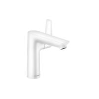 Смеситель для раковины hansgrohe Talis E 150 71754700 со сливным гарнитуром матовый белый