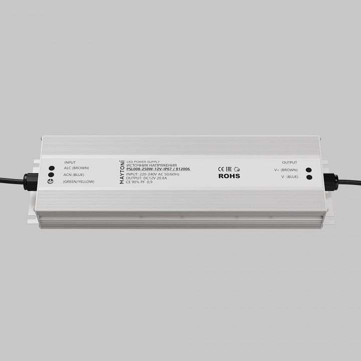 Блок питания с проводом Maytoni Led Strip Блоки питания 12В 812006